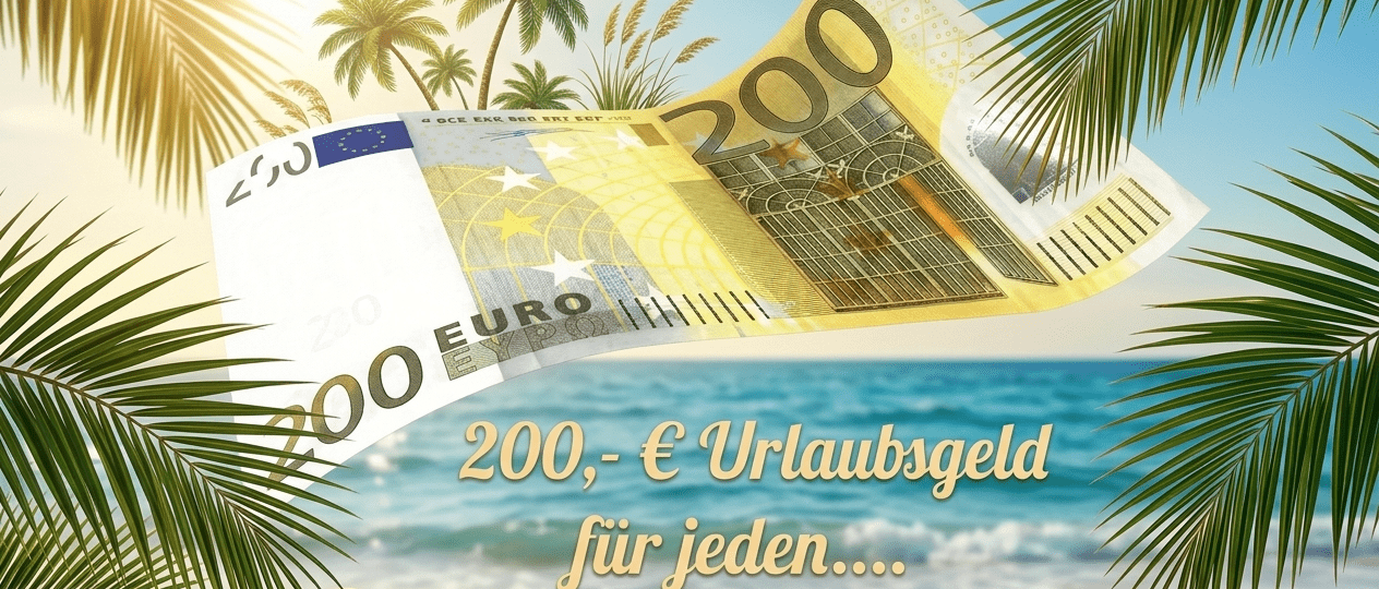 200,- € geschenkt